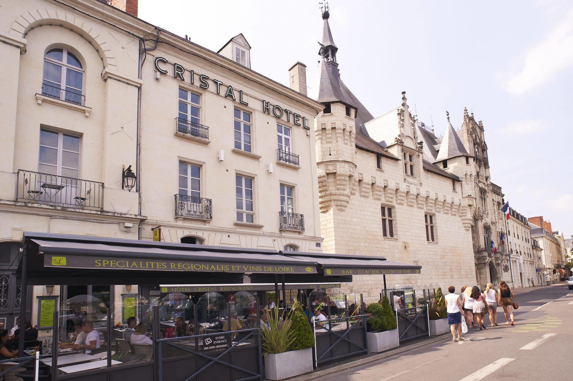 Cristal Hotel Restaurant - Logis Hotels Сомюр Экстерьер фото